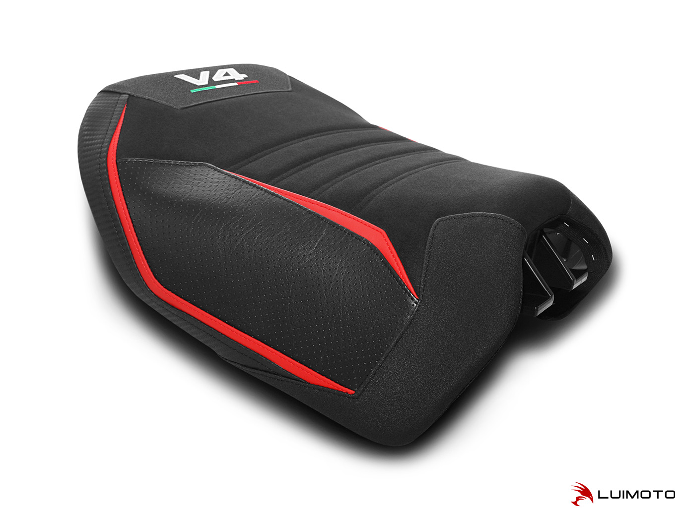 LUIMOTO CAFE GREZZO Rider Seat Cover for DUCATI MULTISTRADA V4 (2021+) LUIMOTO CAFE GREZZO Rider Seat Cover for DUCATI MULTISTRADA V4 (2021+)